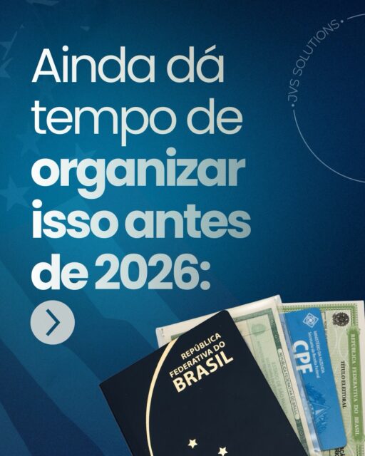 Dezembro chegou, mas ainda dá tempo. ✨🇺🇸 Se você mora nos EUA, algumas pendências não podem entrar no próximo ano:• Passaporte quase vencendo
• Nome divergente
• CPF irregular
• Certidões desatualizadas
• Driver’s License parada
• Endereço antigo
• Carta que você não sabe responder
• Formulários acumulados “para quando der”Nada disso melhora sozinho.
E tudo isso é simples quando alguém experiente te guia.Se você quer começar 2026 com tudo em ordem, eu te ajudo a organizar, revisar e deixar cada etapa pronta.
Só me chamar.#notarypublic #brasileiros #documentos #passaporte #brasileirosemboston